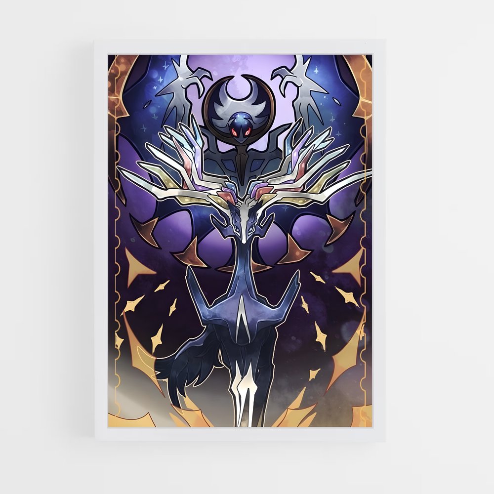 Poster Éclat de Xerneas – affiche Pokemon (vue 3)
