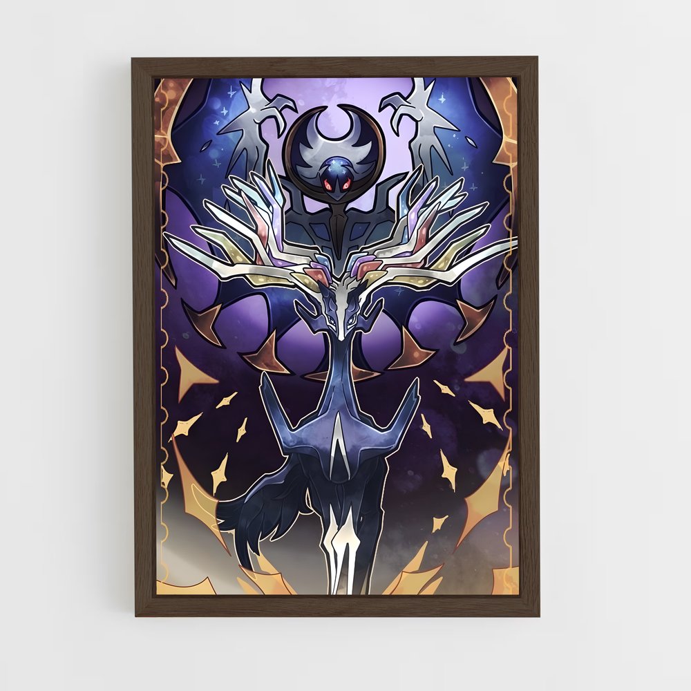 Poster Éclat de Xerneas – affiche Pokemon (vue 5)