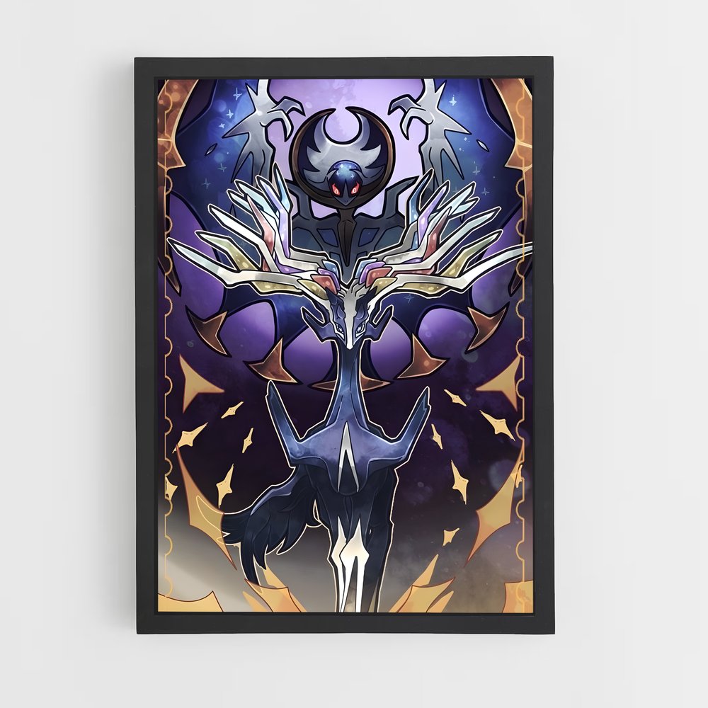 Poster Éclat de Xerneas – affiche Pokemon (vue 2)