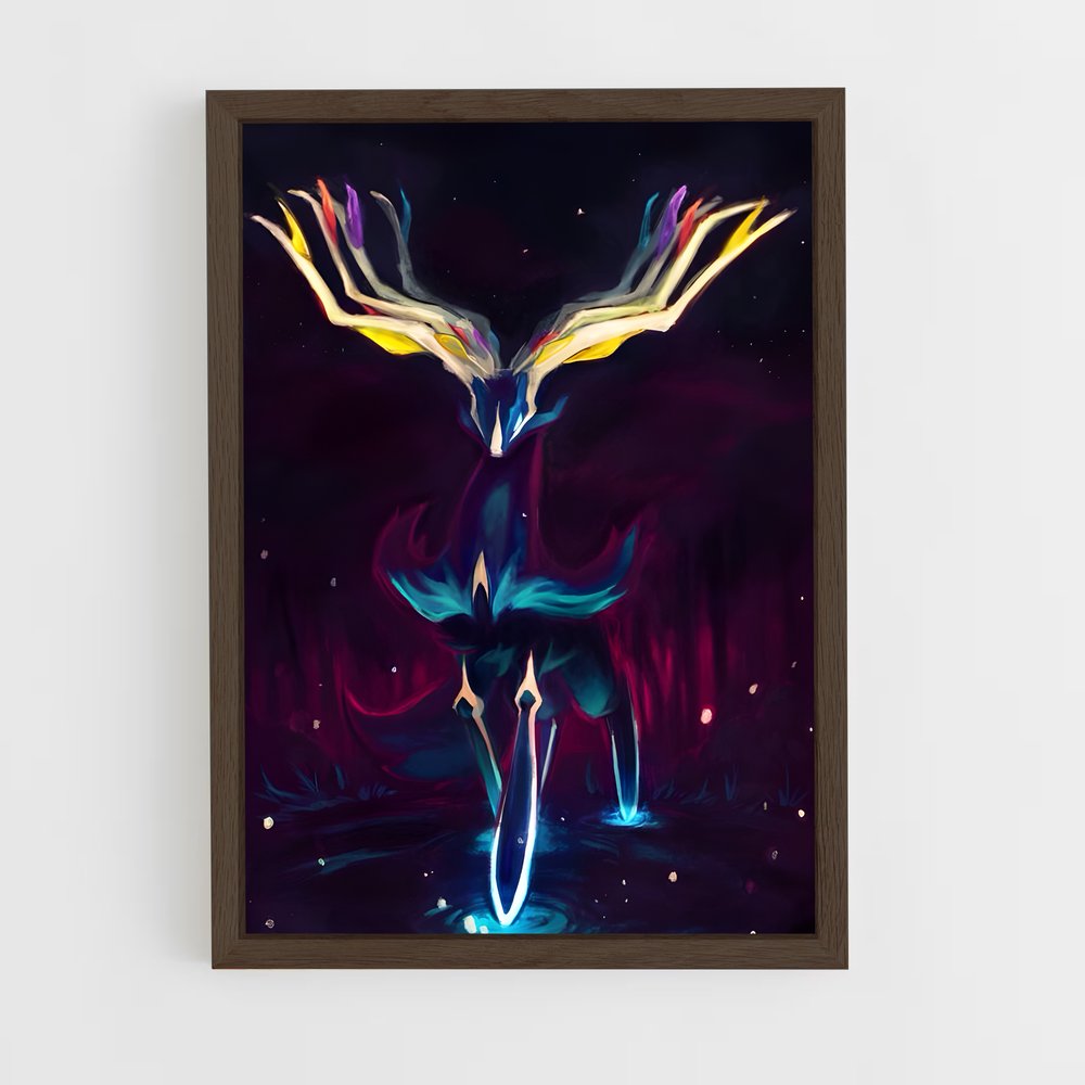 Poster Lumières de Xerneas – affiche Pokemon (vue 5)