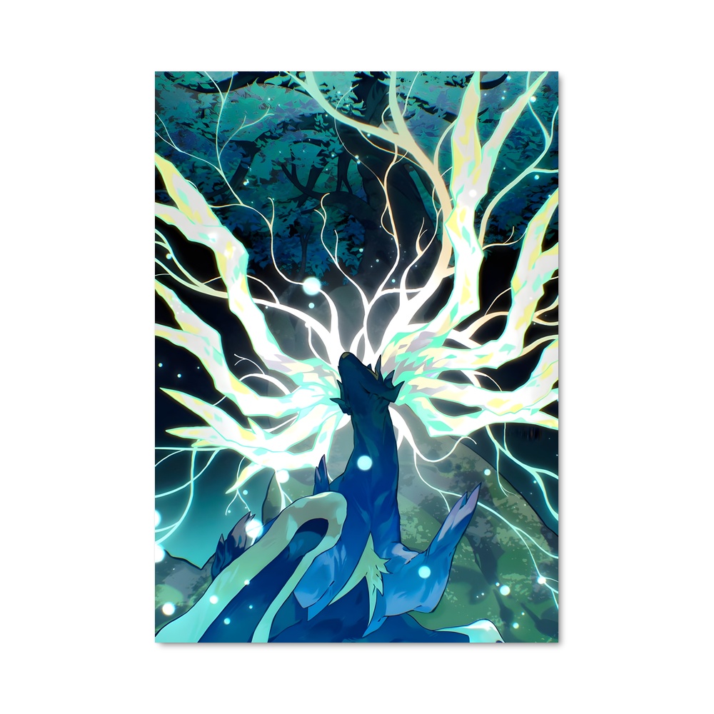 Poster Xerneas Plongée – affiche Pokemon