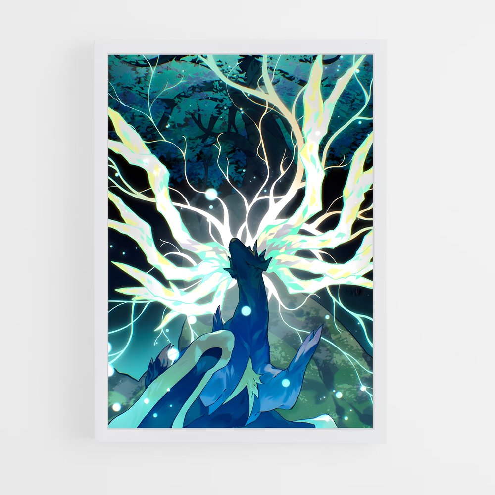 Poster Xerneas Plongée – affiche Pokemon (vue 3)