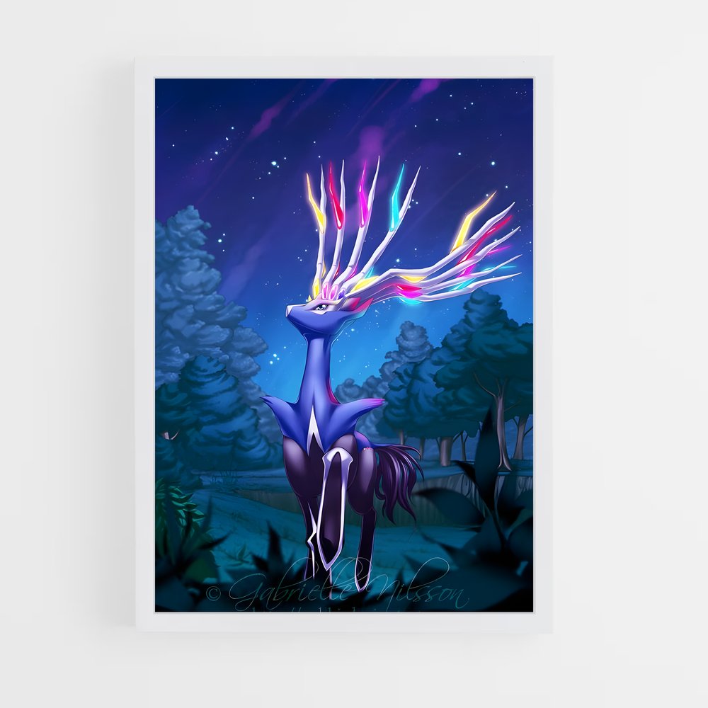 Poster Plumes Enchantées – affiche Pokemon (vue 3)
