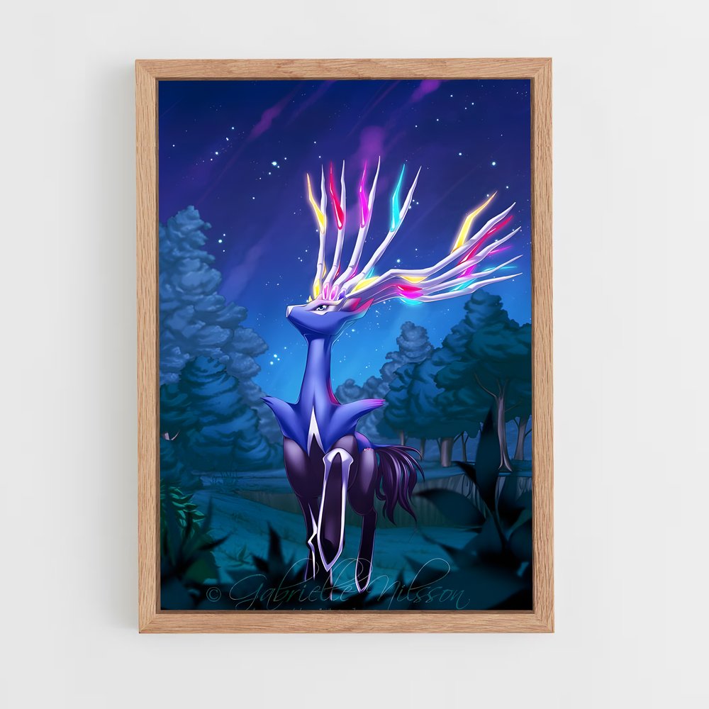 Poster Plumes Enchantées – affiche Pokemon (vue 4)