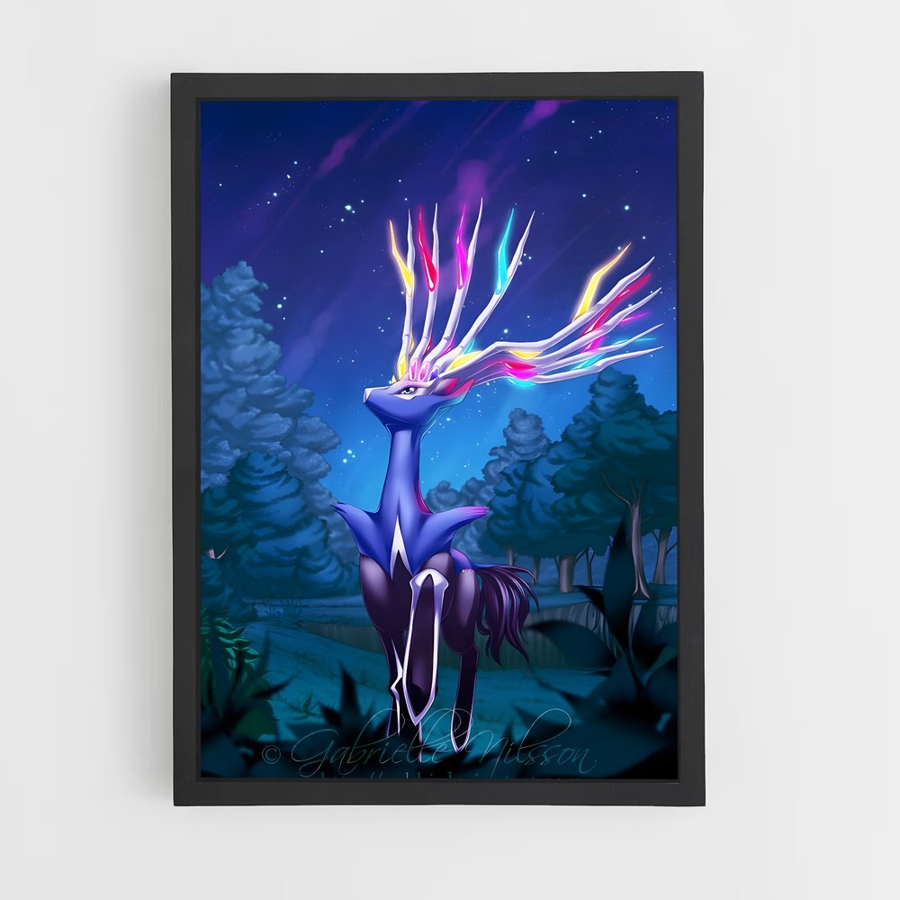 Poster Plumes Enchantées – affiche Pokemon (vue 2)