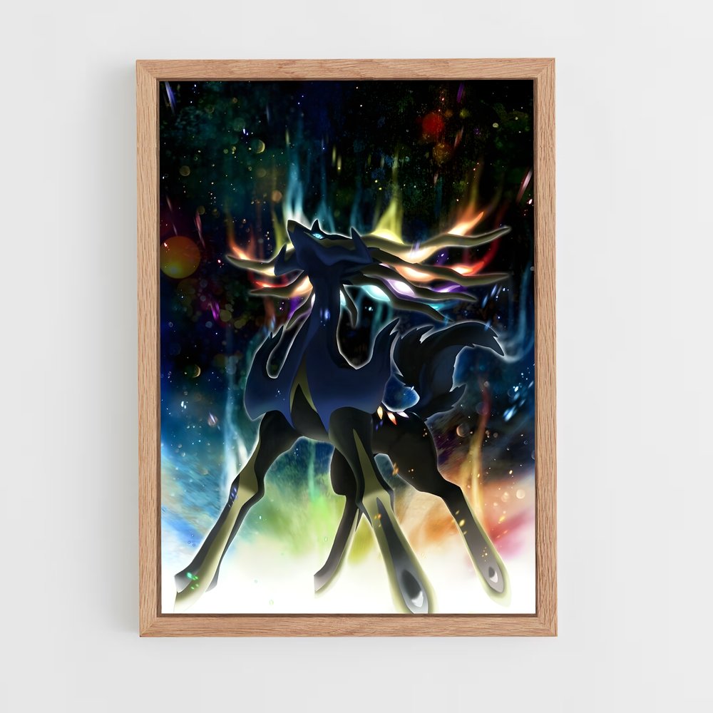 Poster Xerneas Pokémon – affiche Pokemon (vue 4)