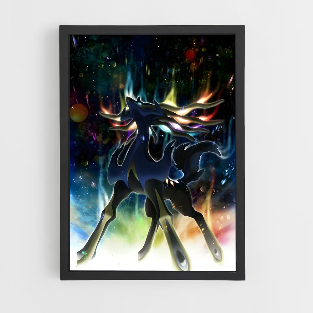 Poster Xerneas Pokémon – affiche Pokemon (vue 2)