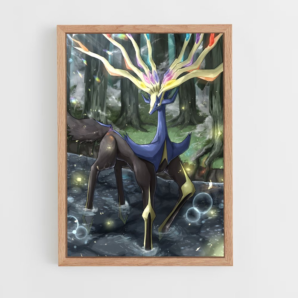 Poster La Longue Élan – affiche Pokemon (vue 4)