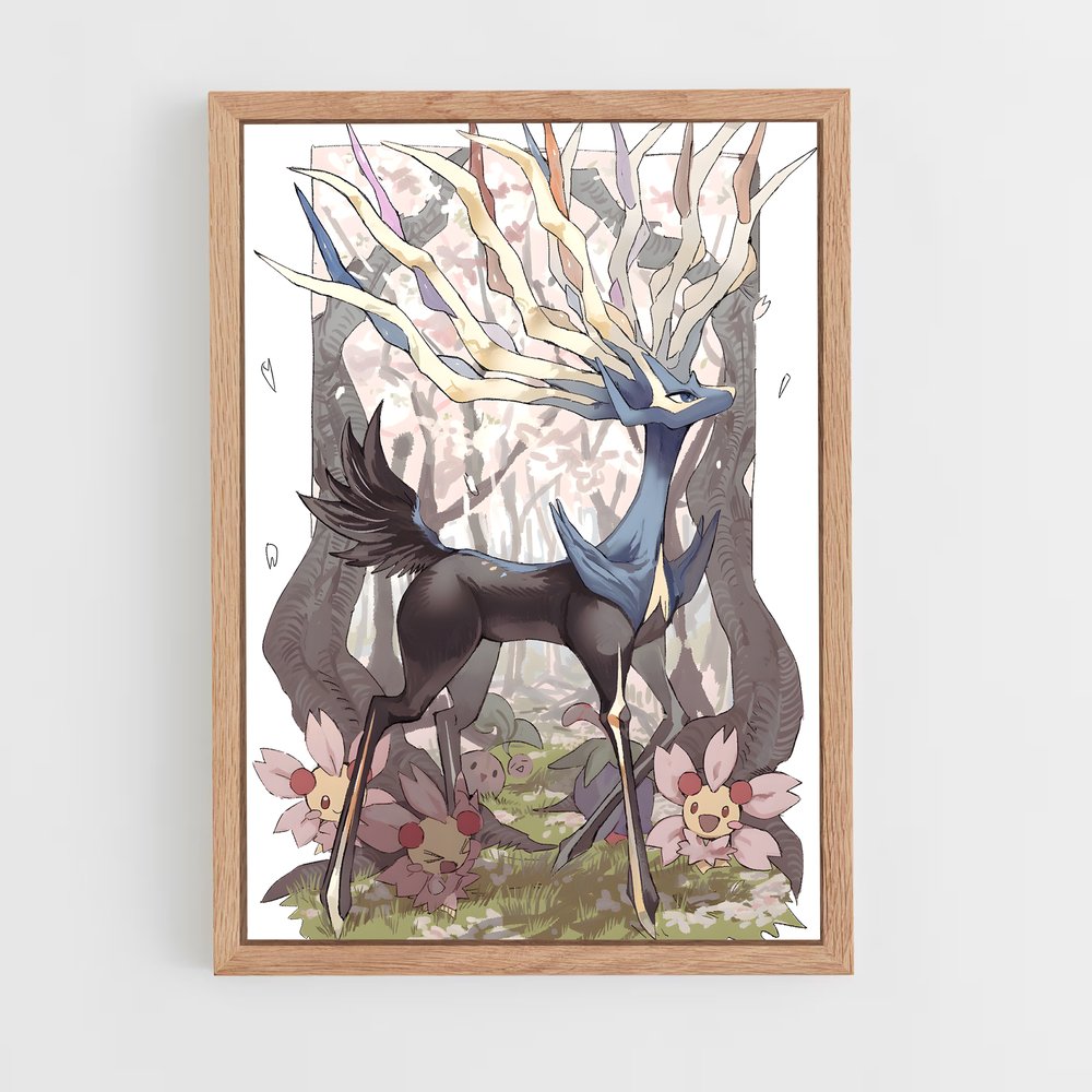 Poster Oiseau Éthéré – affiche Pokemon (vue 4)