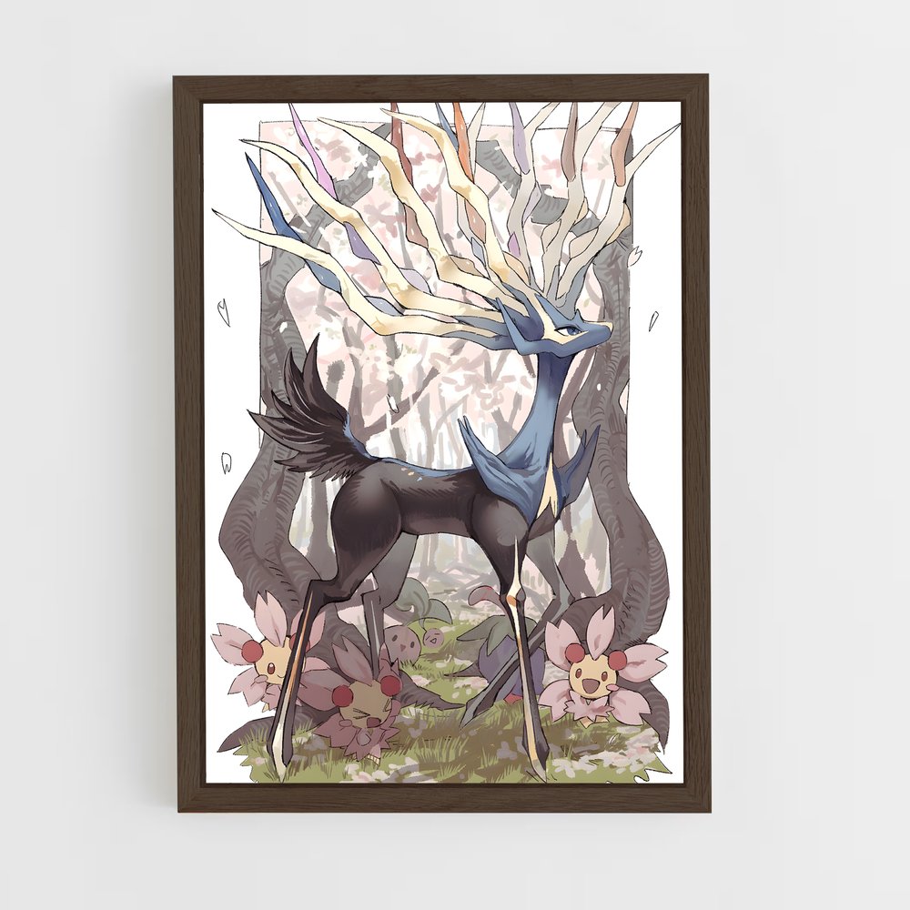 Poster Oiseau Éthéré – affiche Pokemon (vue 5)