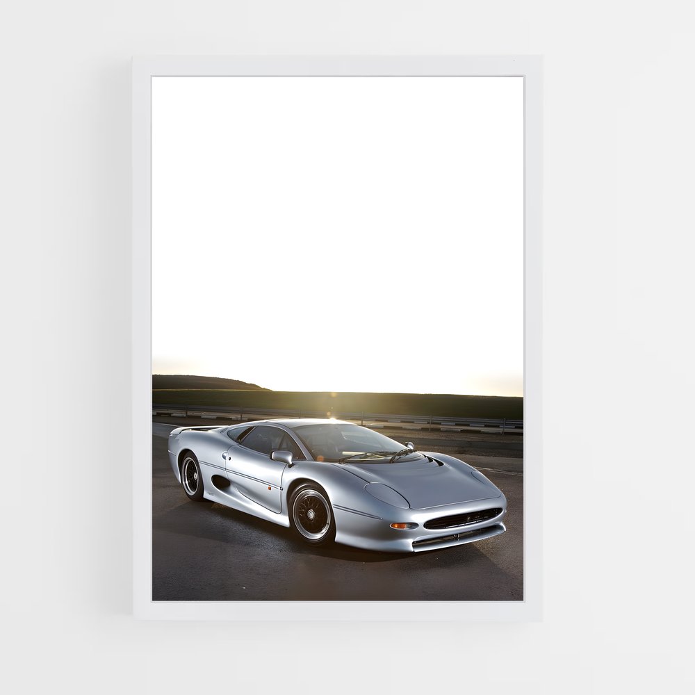 Poster Échappée Nocturne – affiche Jaguar (vue 3)
