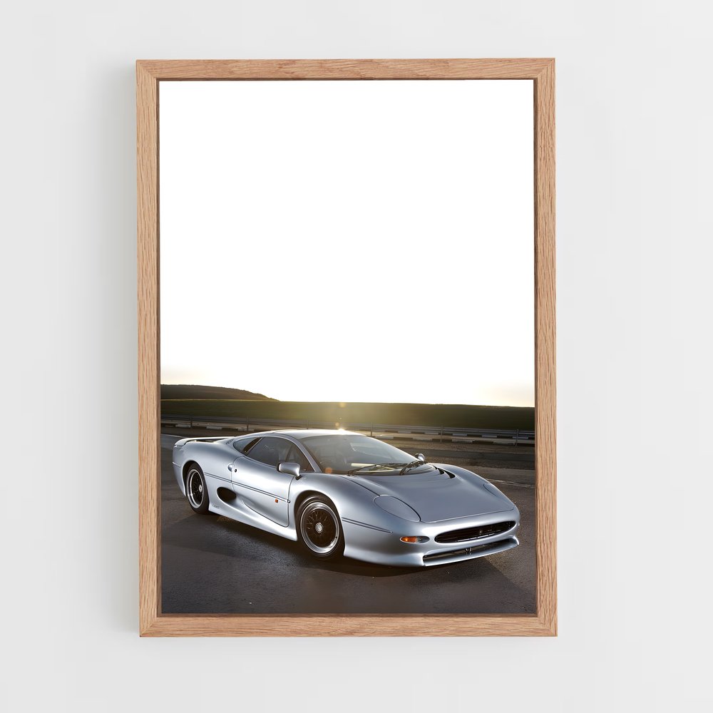 Poster Échappée Nocturne – affiche Jaguar (vue 4)