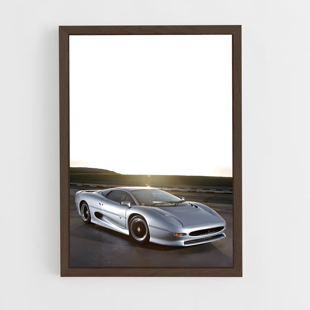 Poster Échappée Nocturne – affiche Jaguar (vue 5)