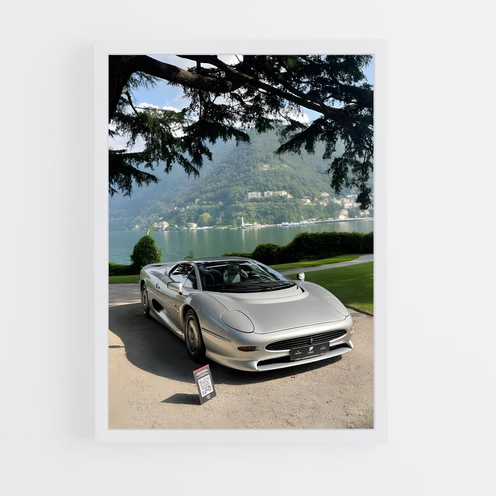 Poster Éclat bord – affiche Jaguar (vue 3)
