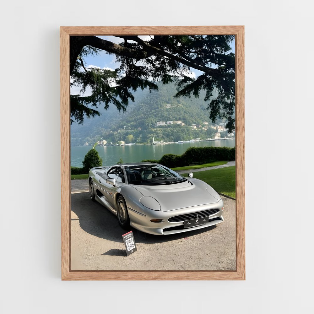Poster Éclat bord – affiche Jaguar (vue 4)