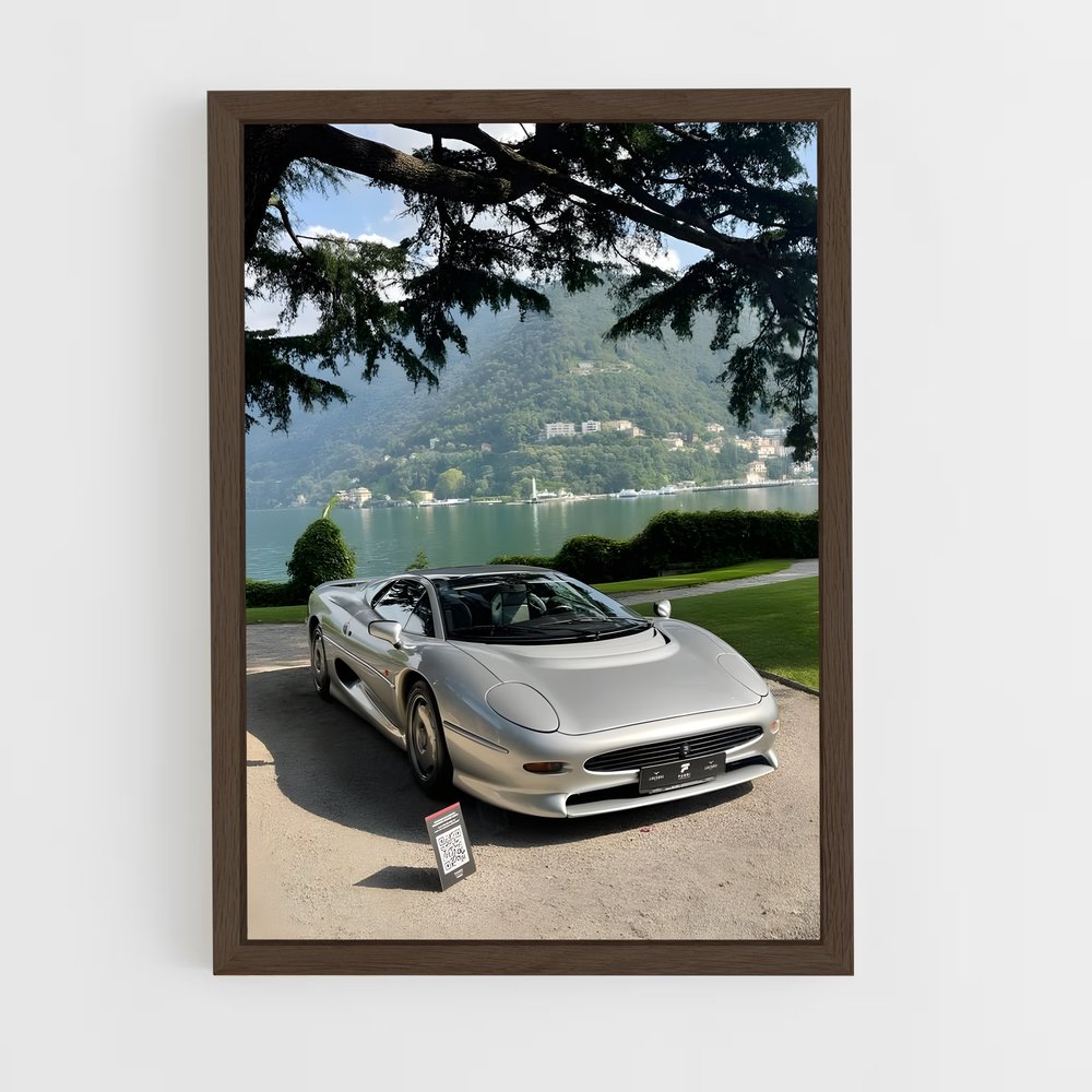 Poster Éclat bord – affiche Jaguar (vue 5)