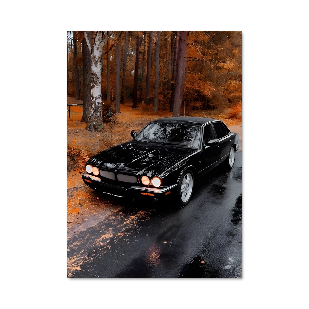 Poster Noir de Pluie