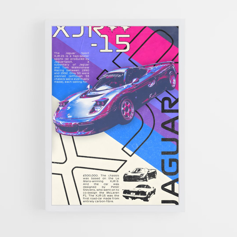 Poster Ride and Drive – affiche Jaguar (vue 3)