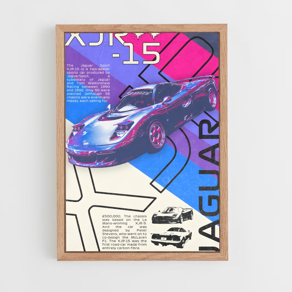 Poster Ride and Drive – affiche Jaguar (vue 4)