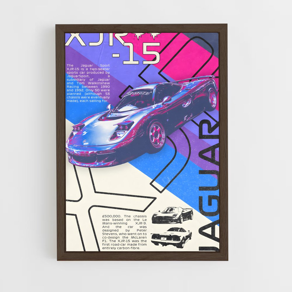 Poster Ride and Drive – affiche Jaguar (vue 5)