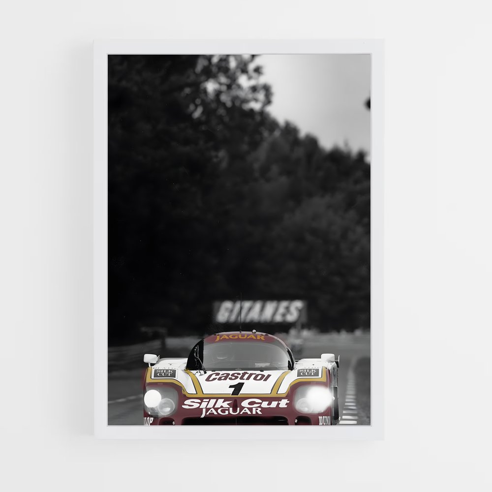 Poster L'Essence de la Route – affiche Jaguar (vue 3)