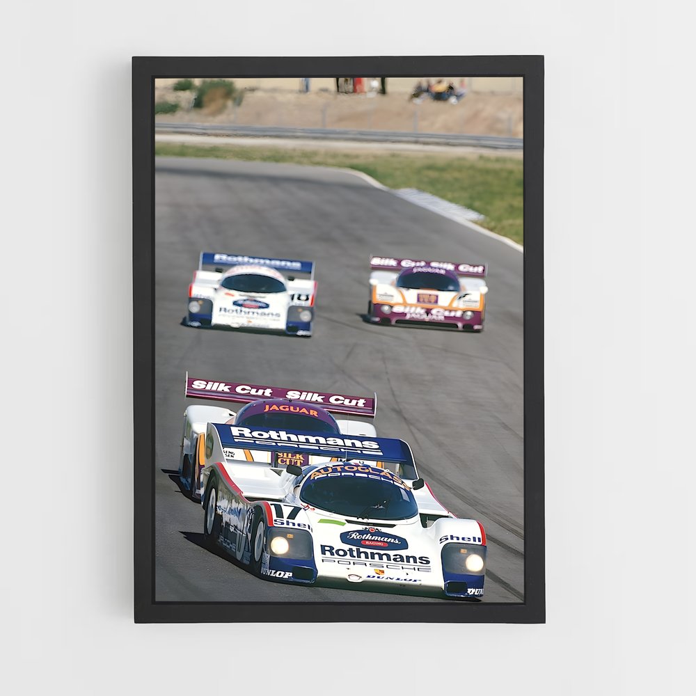 Poster Vitesse adrénaline surpuissantes – affiche Jaguar (vue 2)