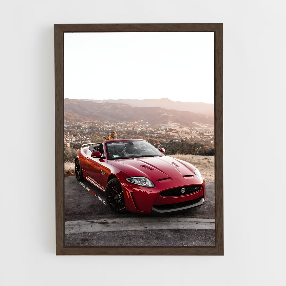 Poster Xkr Fond – affiche Jaguar (vue 5)