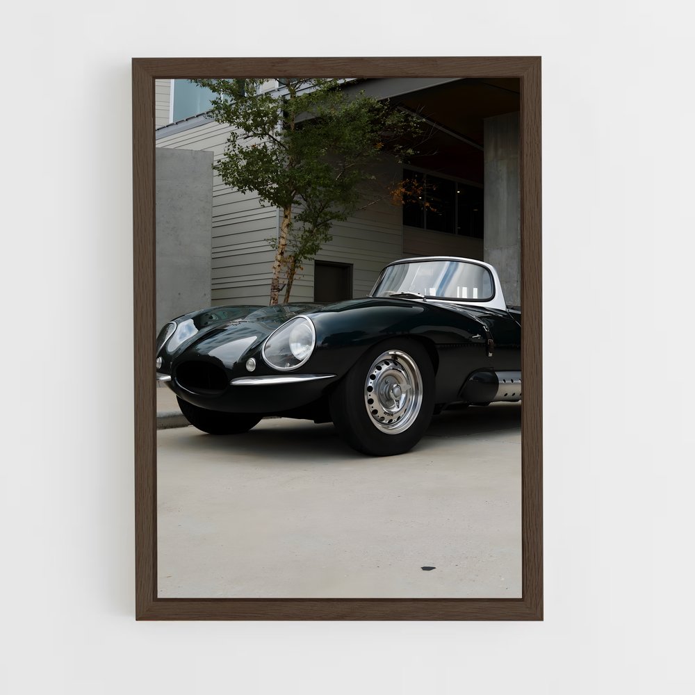 Poster Xkss Noire – affiche Jaguar (vue 5)