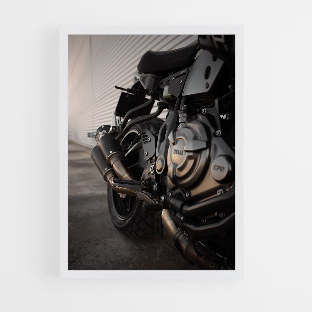 Poster Xsr700 Éclatant – affiche Yamaha (vue 3)