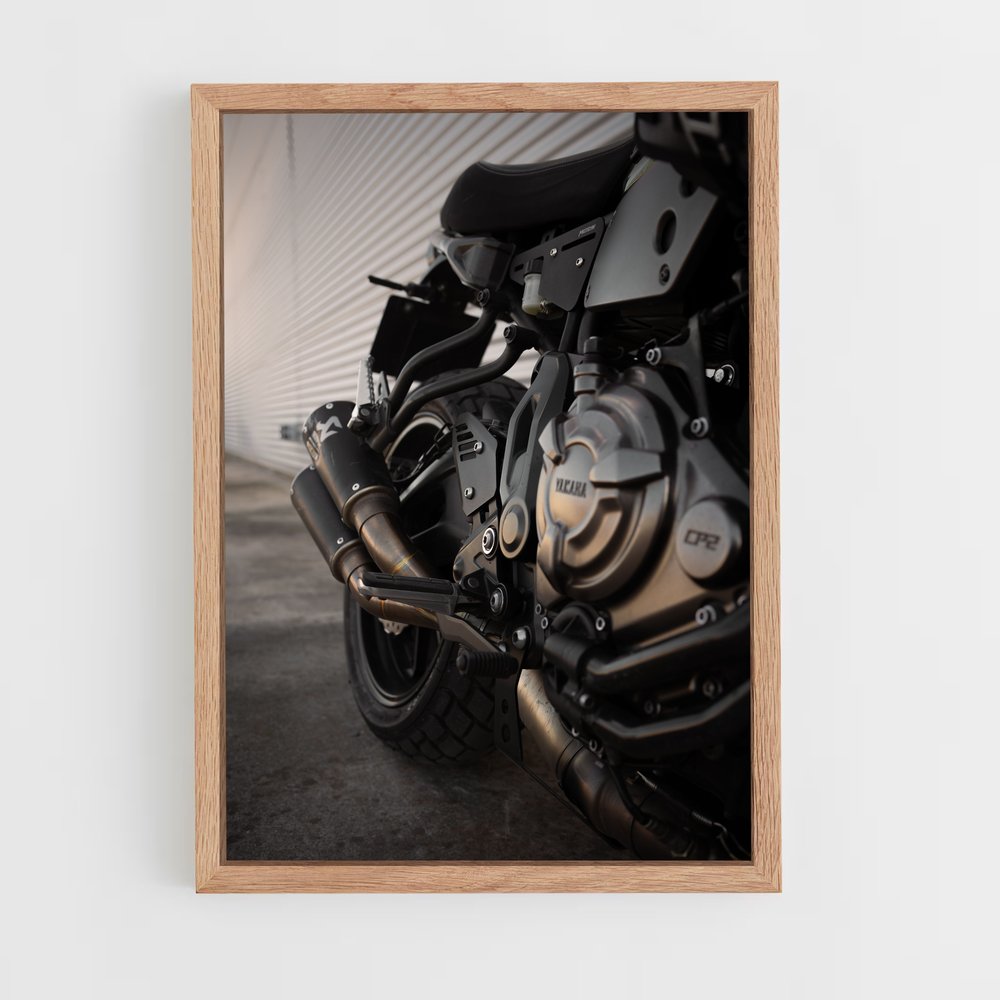 Poster Xsr700 Éclatant – affiche Yamaha (vue 4)