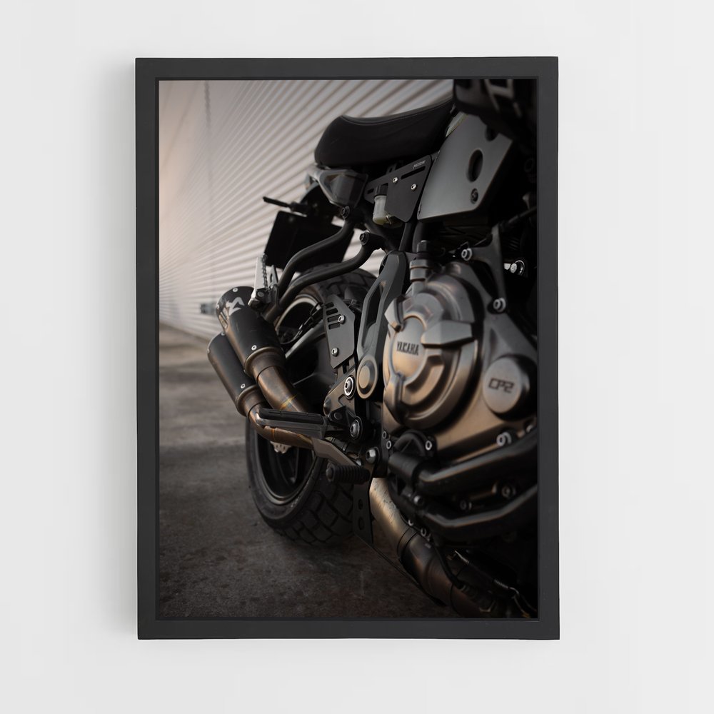 Poster Xsr700 Éclatant – affiche Yamaha (vue 2)