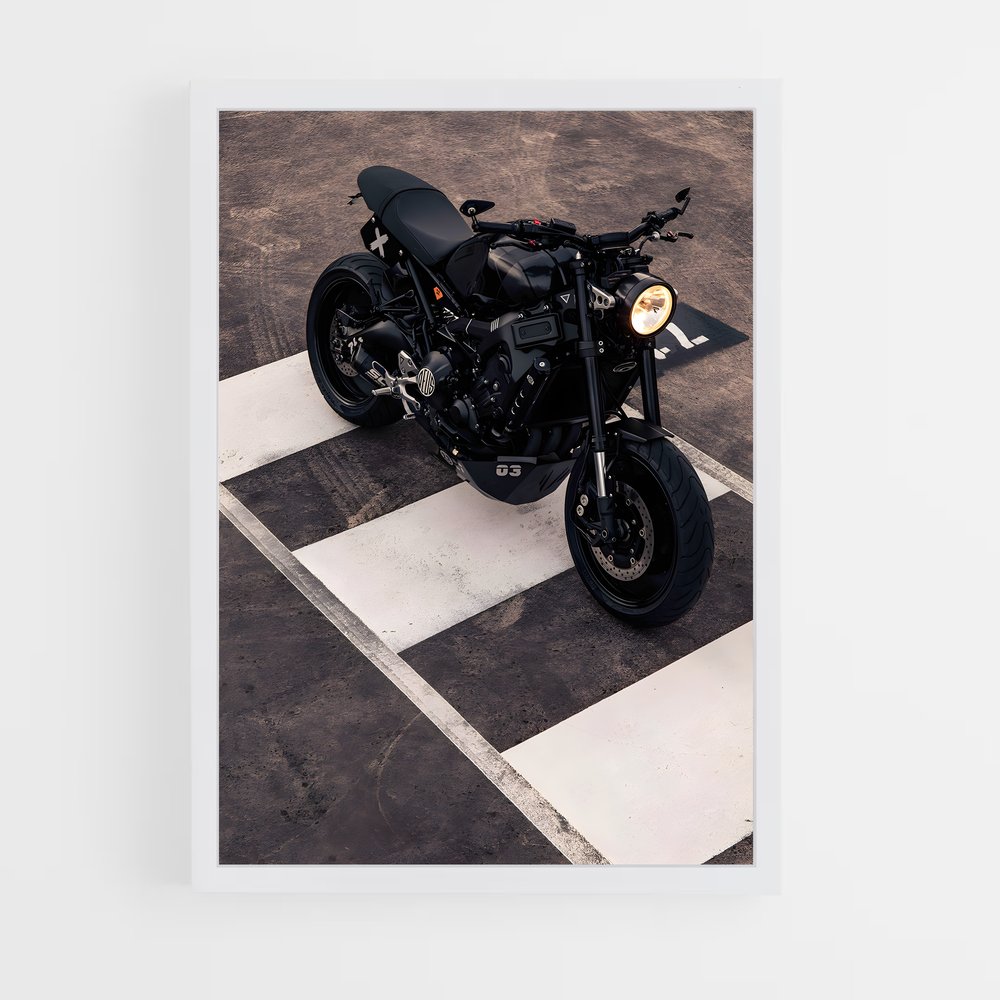 Poster captivant Xsr – affiche Yamaha (vue 3)