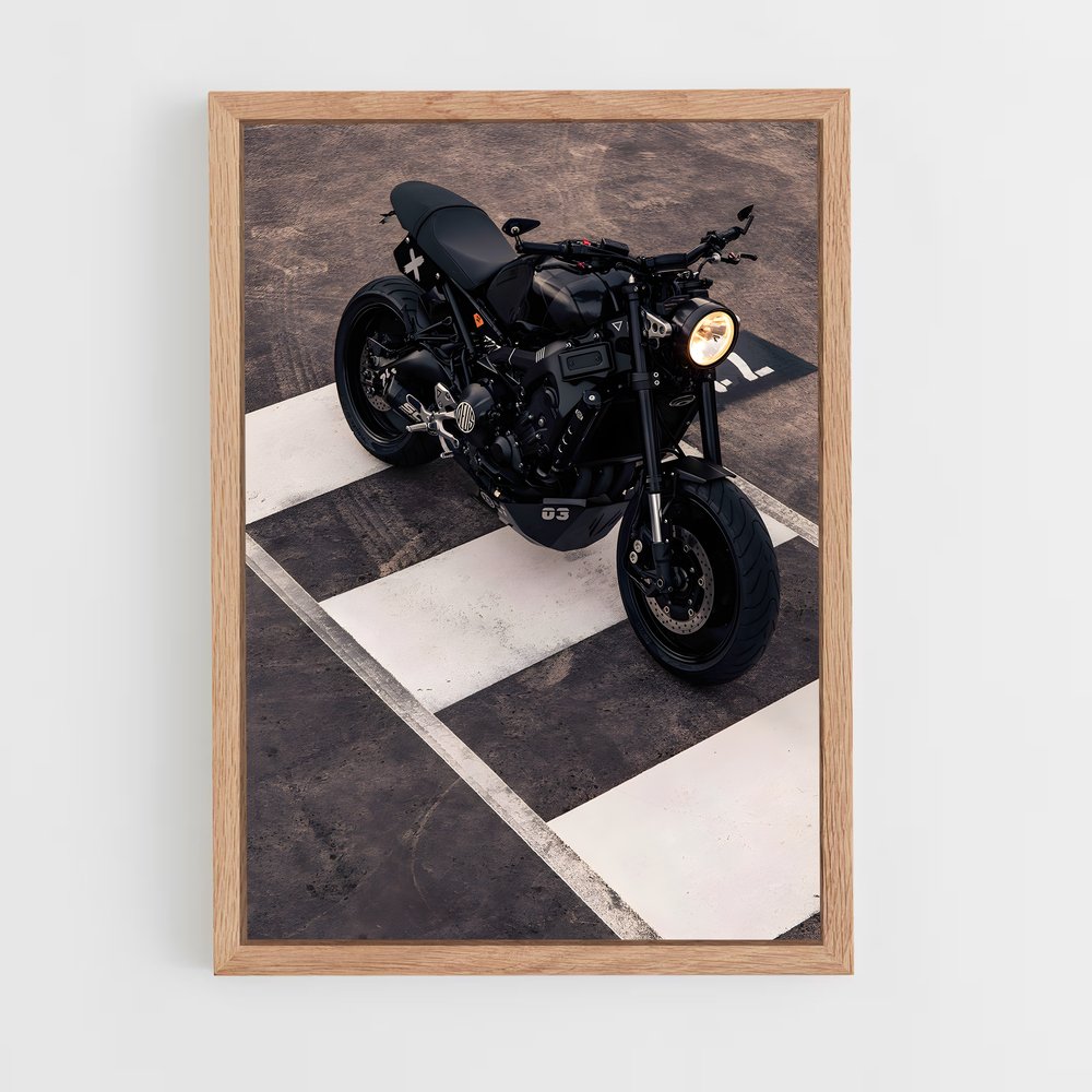 Poster captivant Xsr – affiche Yamaha (vue 4)