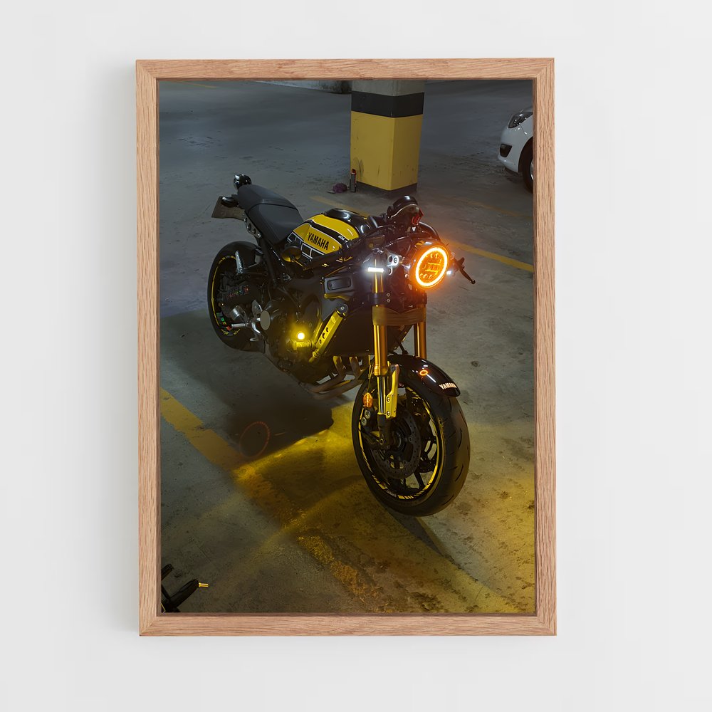 Poster Xsr900 Éclatant – affiche Yamaha (vue 4)