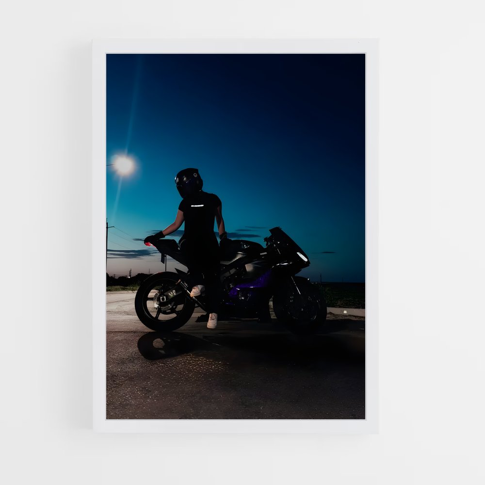 Poster Yamaha élégant (vue 3)