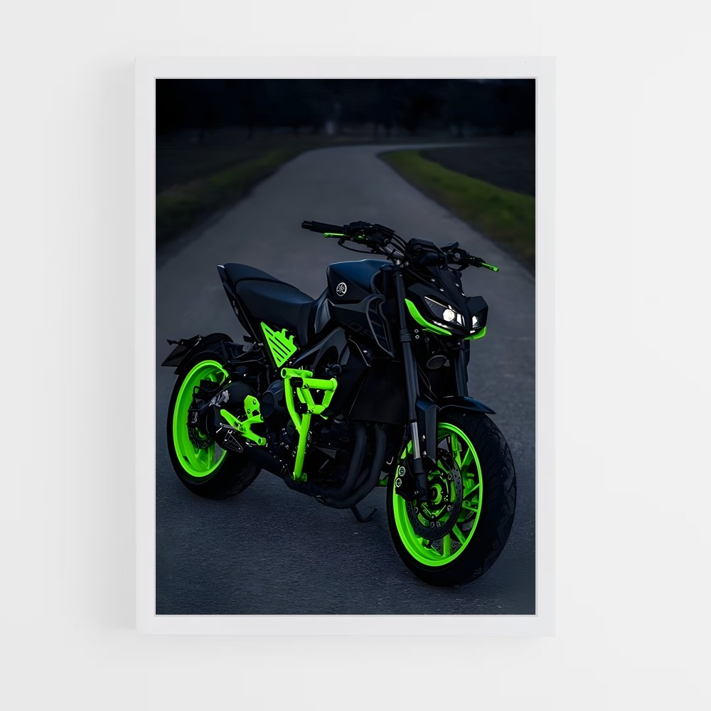 Poster Yamaha raffiné (vue 3)