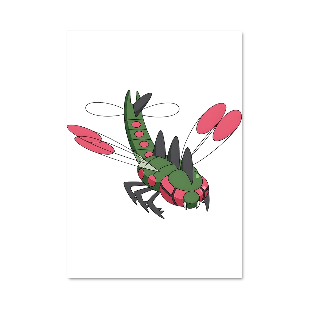 Poster Yanmega Légendaire – affiche Pokemon