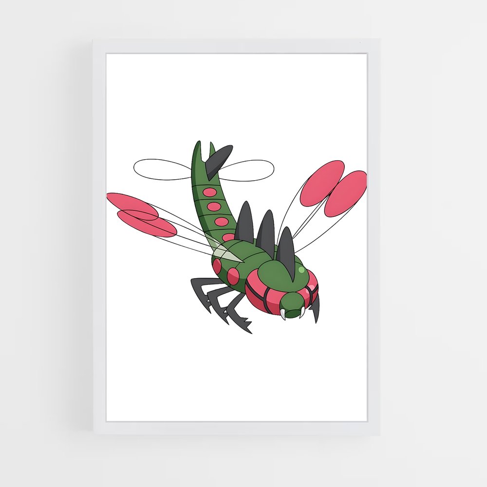 Poster Yanmega Légendaire – affiche Pokemon (vue 3)