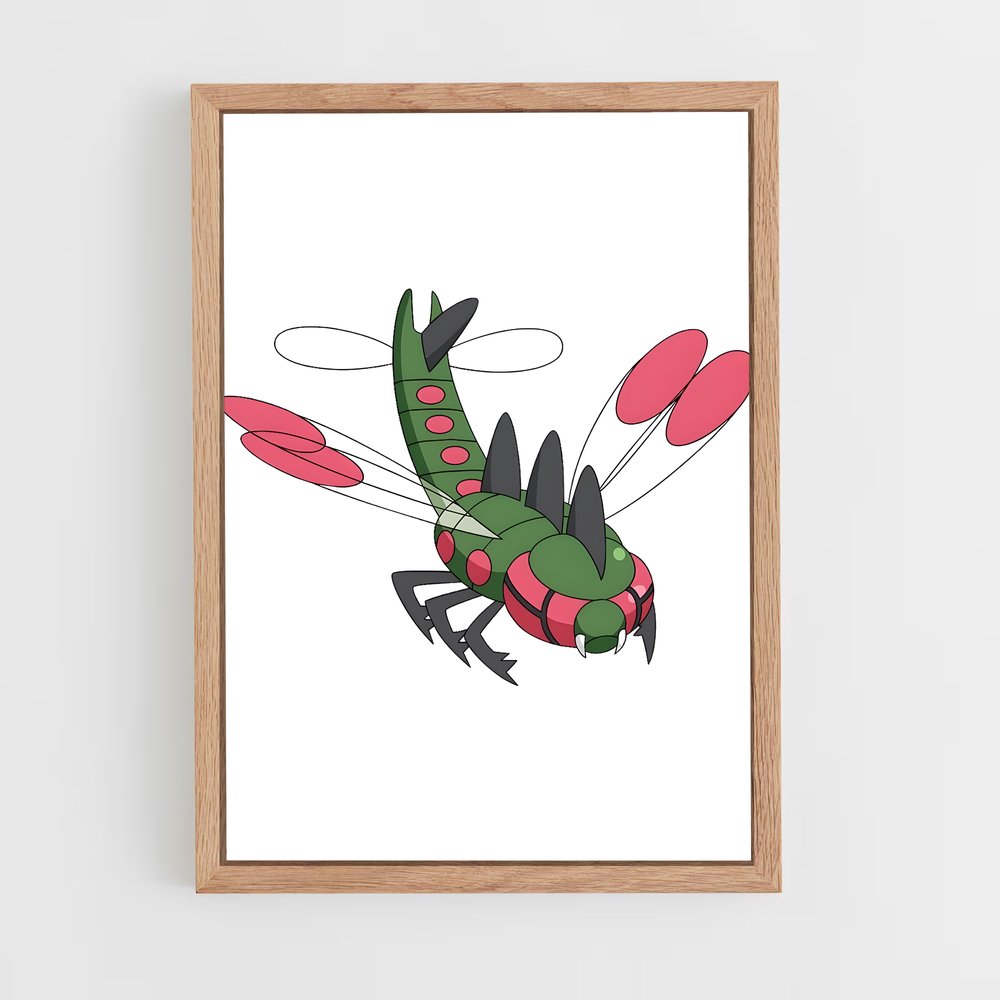 Poster Yanmega Légendaire – affiche Pokemon (vue 4)
