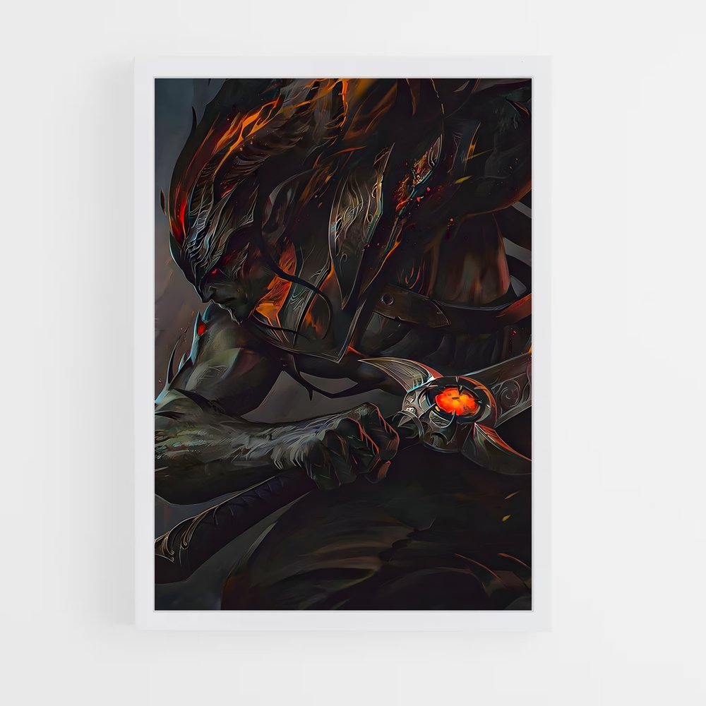 Poster Démon Ascendant – affiche League Of Legends (vue 3)
