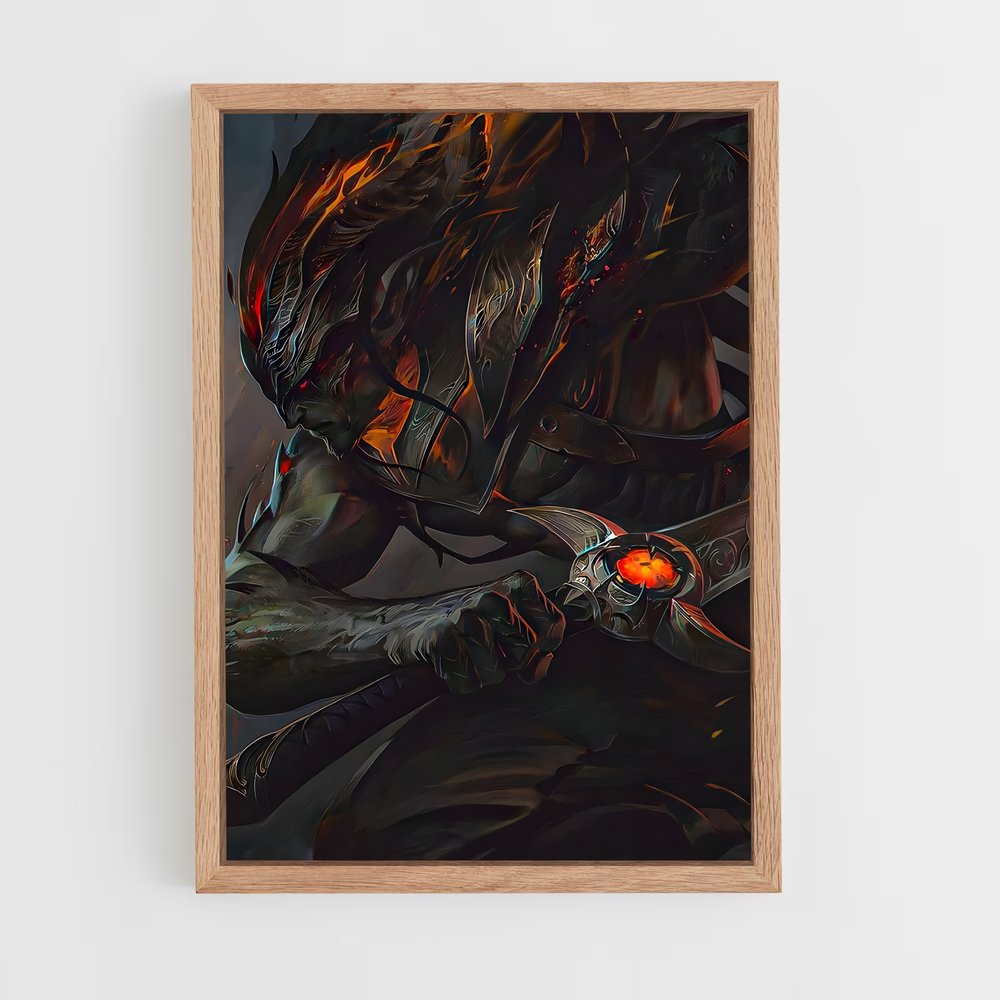 Poster Démon Ascendant – affiche League Of Legends (vue 4)