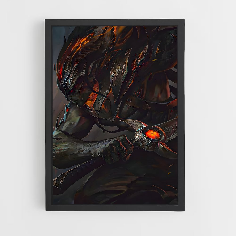 Poster Démon Ascendant – affiche League Of Legends (vue 2)