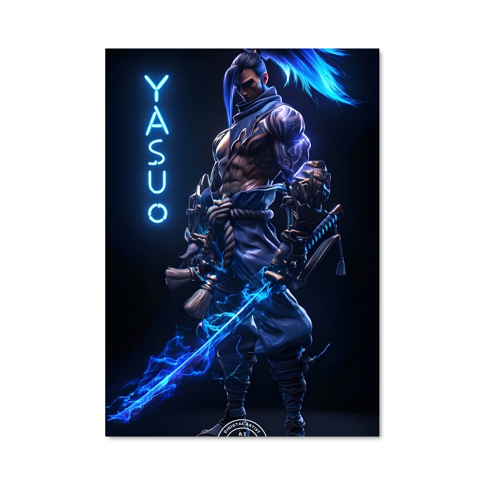 Poster Esprit du Vent – affiche League Of Legends