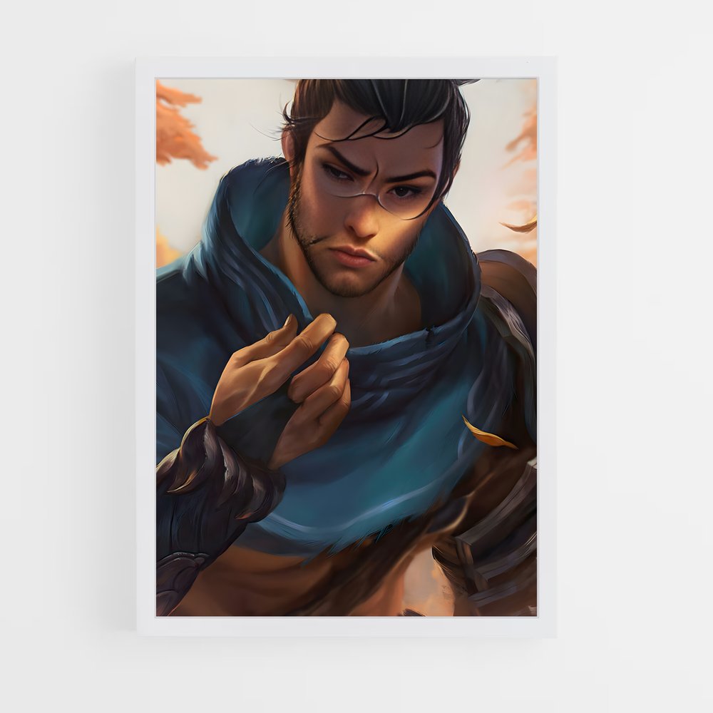 Poster Yasuo Héros – affiche League Of Legends (vue 3)