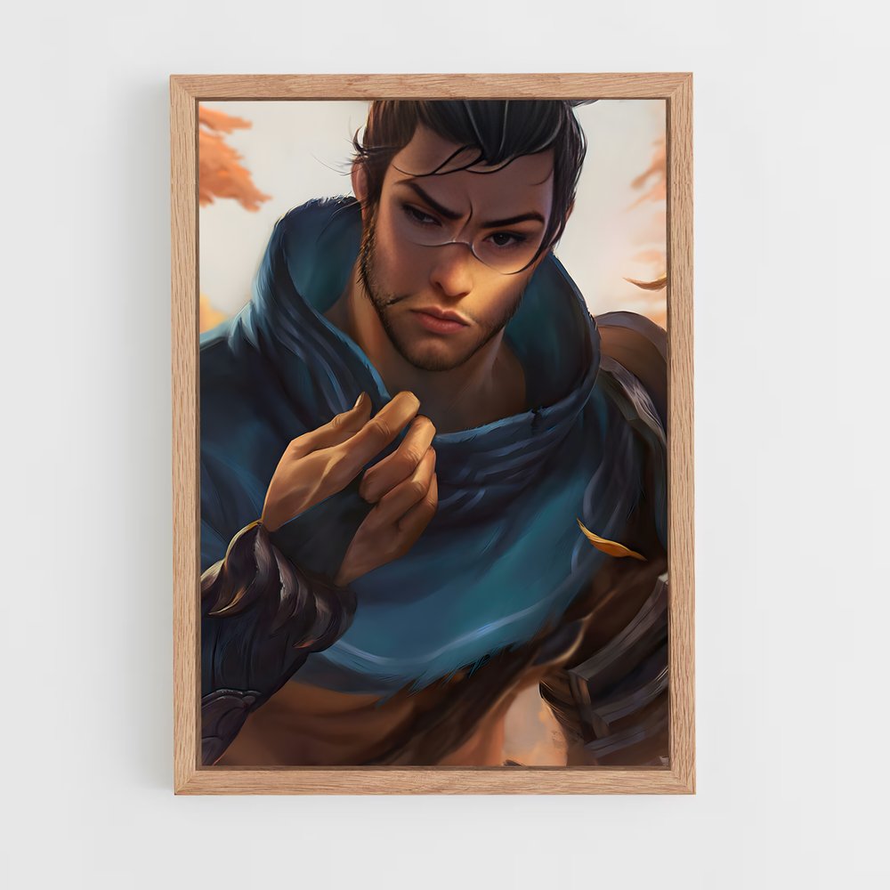 Poster Yasuo Héros – affiche League Of Legends (vue 4)