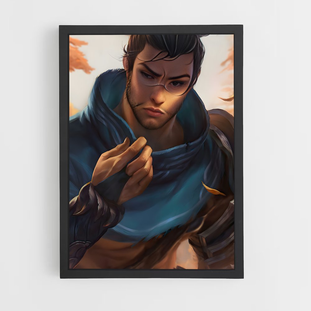Poster Yasuo Héros – affiche League Of Legends (vue 2)