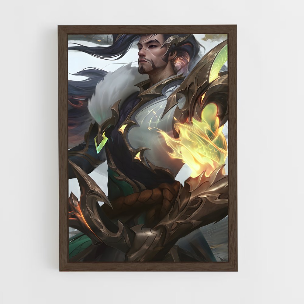 Poster Yasuo espace – affiche League Of Legends (vue 5)