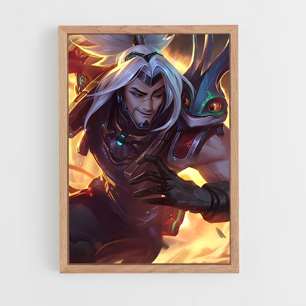 Poster L'Épée du Vent – affiche League Of Legends (vue 4)