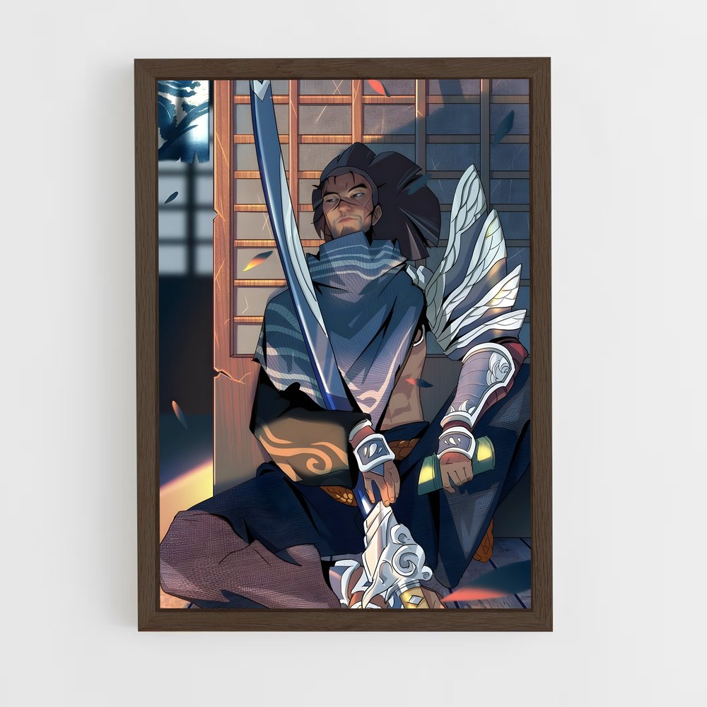Poster Yasuo guerrier – affiche League Of Legends (vue 5)