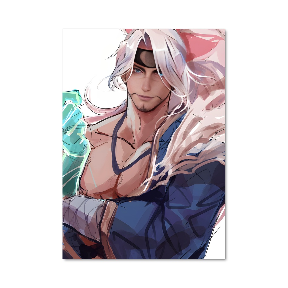 Poster Yasuo de guerrier